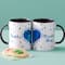 8 Pack: Cricut® 15oz. White & Gray Ceramic Mug Blank